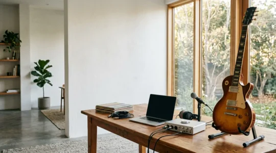 Independent rock musician building sustainable career in modern digital landscape