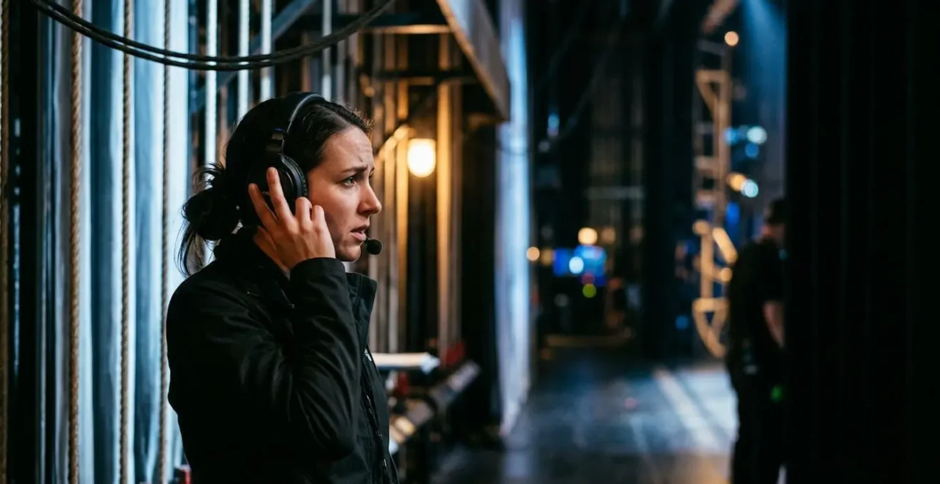 Tense backstage moment capturing time pressure during concert finale before curfew deadline